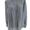 Rozmiar 14 (42) Kolor Niebieski Crew Neck Bluzka Długi rękaw Materiał Lyocell 100%