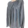 Rozmiar 14 (42) Kolor Niebieski Crew Neck Bluzka Długi rękaw Materiał Lyocell 100%