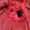 Vero moda Rozmiar S Kolor Różowy Dekolt U Sukienka Sheath Rękaw 3/4 Do Kolan Materiał Bawełna 100%