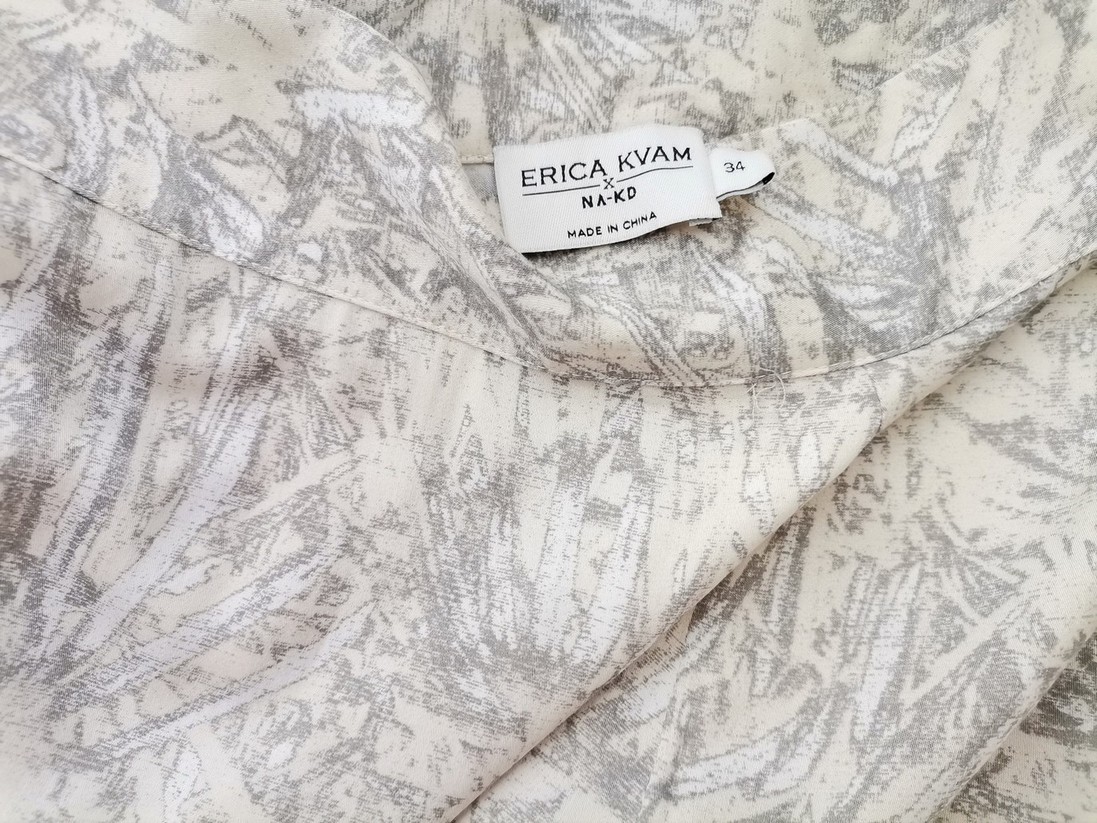 Erica Kvam Rozmiar 34 Kolor Szary Spódnica Maxi Długa Materiał Wiskoza 100%