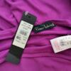 River island Rozmiar M/L Kolor Fioletowy W łódkę Tunika Bluzka Rękaw 3/4 Materiał Wiskoza