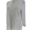 Rick Cardona Rozmiar 38 Kolor Niebieski Crew Neck Bluzka Zapinana Rękaw 3/4