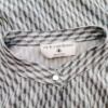 Rick Cardona Rozmiar 38 Kolor Niebieski Crew Neck Bluzka Zapinana Rękaw 3/4