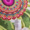 DESIGUAL Rozmiar M Kolor Zielony W serek Tunika Bluzka Krótki rękaw Materiał Wiskoza