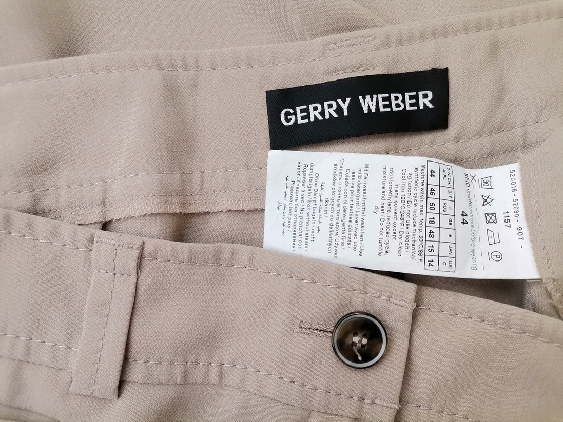 IMG_20220822_124831.jpg Gerry weber Rozmiar 44 Kolor Beżowy Spodnie Eleganckie