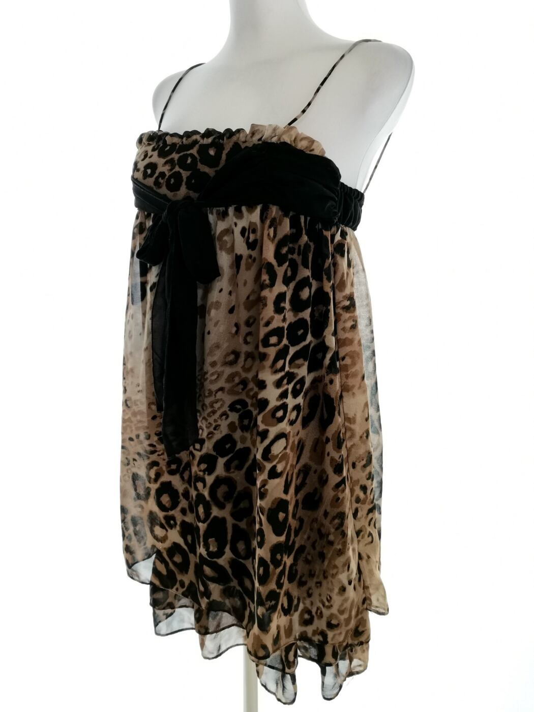 ZARA BASIC Rozmiar L Kolor Brązowy Panterka Odkryte Ramiona Sukienka Bodycon Krótki rękaw Do Kolan ZARA BASIC Rozmiar L Kolor Brązowy Panterka Odkryte Ramiona Sukienka Bodycon Krótki rękaw Do Kolan