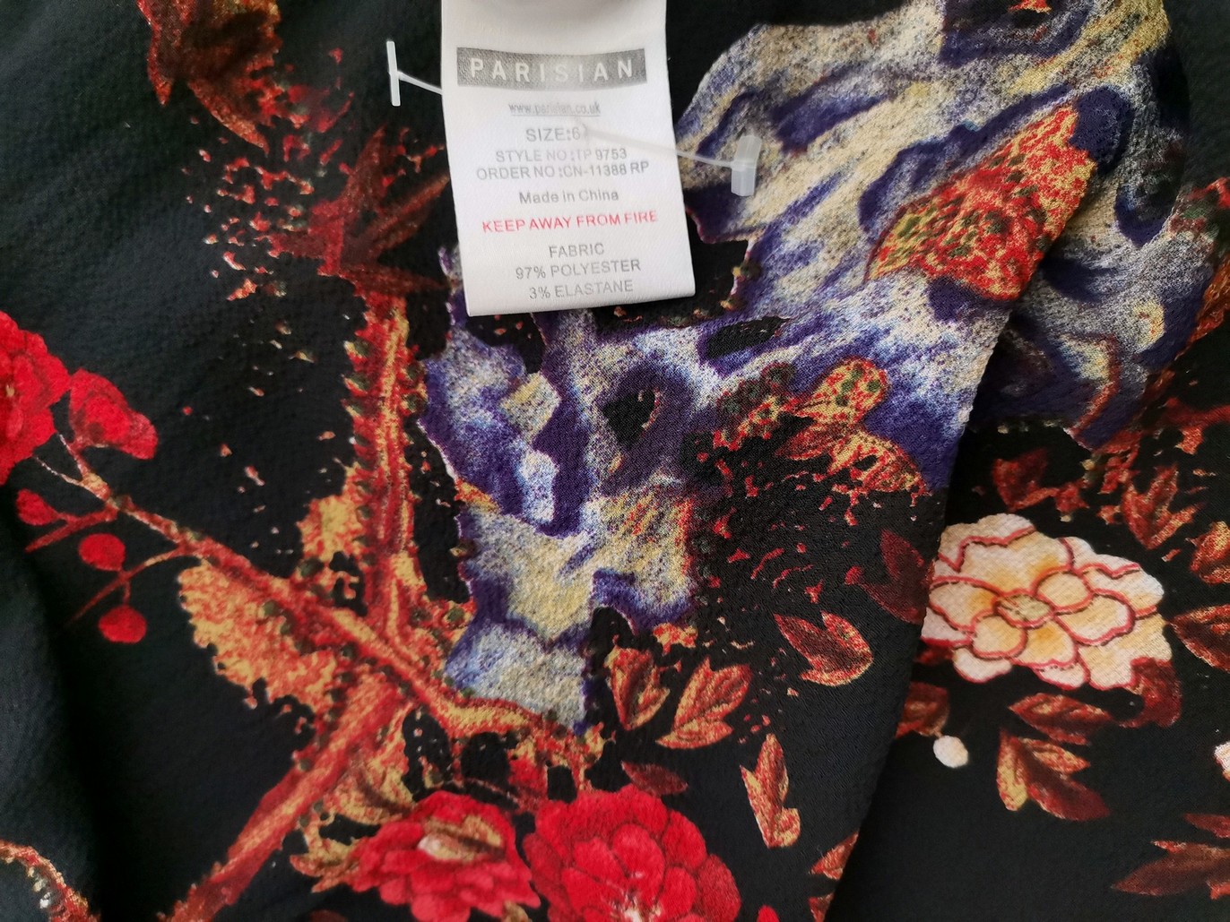 IMG_20220823_115753.jpg Parisian Rozmiar 6 (34) Kolor Czarny High Neck Bluzka Długi rękaw