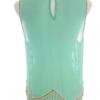 River island Rozmiar 12 (38) Kolor Niebieski Okrągły dekolt Bluzka Bezrękawnik