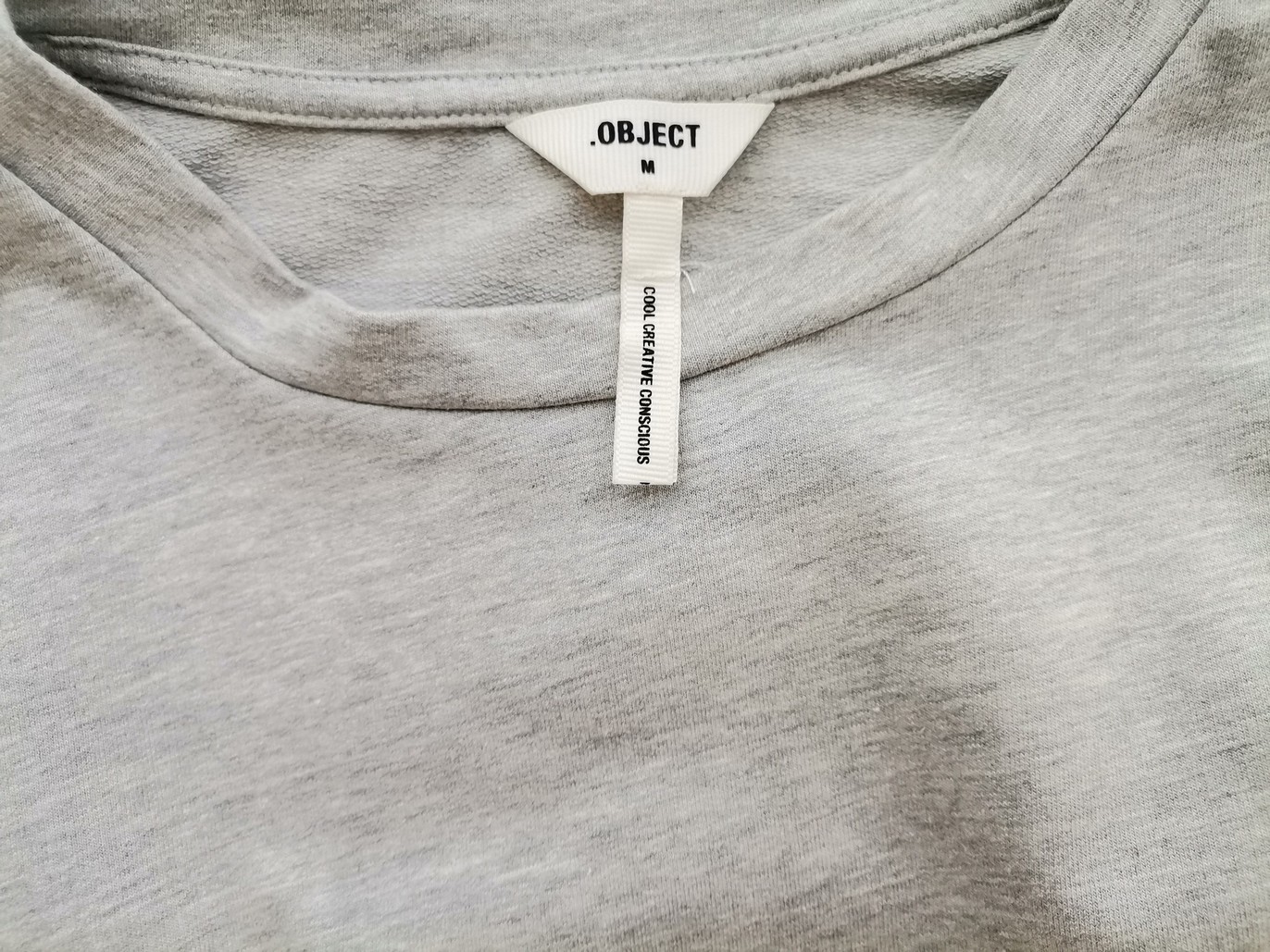 Object Rozmiar M Kolor Szary Crew Neck Sukienka Sweterkowa Długi rękaw Długa Materiał Bawełna Object Rozmiar M Kolor Szary Crew Neck Sukienka Sweterkowa Długi rękaw Długa Materiał Bawełna