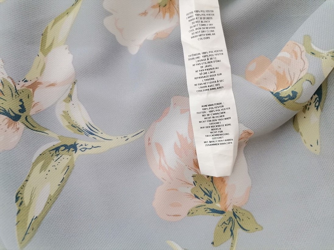 Boohoo Rozmiar 16 (44) Kolor Niebieski Kwadratowy dekolt Sukienka Maxi Krótki rękaw Długa Boohoo Rozmiar 16 (44) Kolor Niebieski Kwadratowy dekolt Sukienka Maxi Krótki rękaw Długa