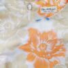 Miss selfridge Rozmiar 8 (36) Kolor Pomarańczowy Crew Neck Sukienka A-Line Bezrękawnik Do Kolan