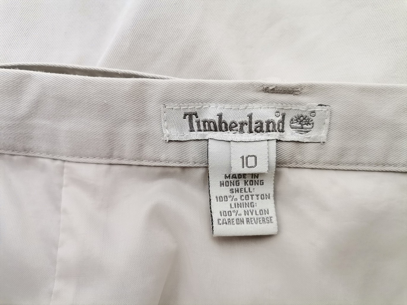 Timberland Rozmiar 10 (38) Kolor Szary A-Line Spódnica Do Kolan Materiał Bawełna 100%