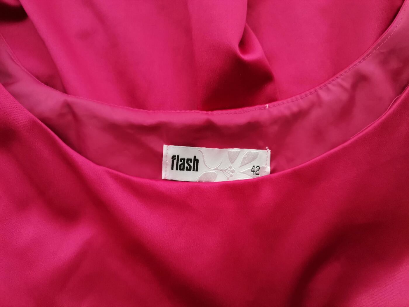 Flash Rozmiar 42 Kolor Różowy Okrągły dekolt Suknia Balowa Sukienka Wieczorowa Bezrękawnik Do Kolan Flash Rozmiar 42 Kolor Różowy Okrągły dekolt Suknia Balowa Sukienka Wieczorowa Bezrękawnik Do Kolan