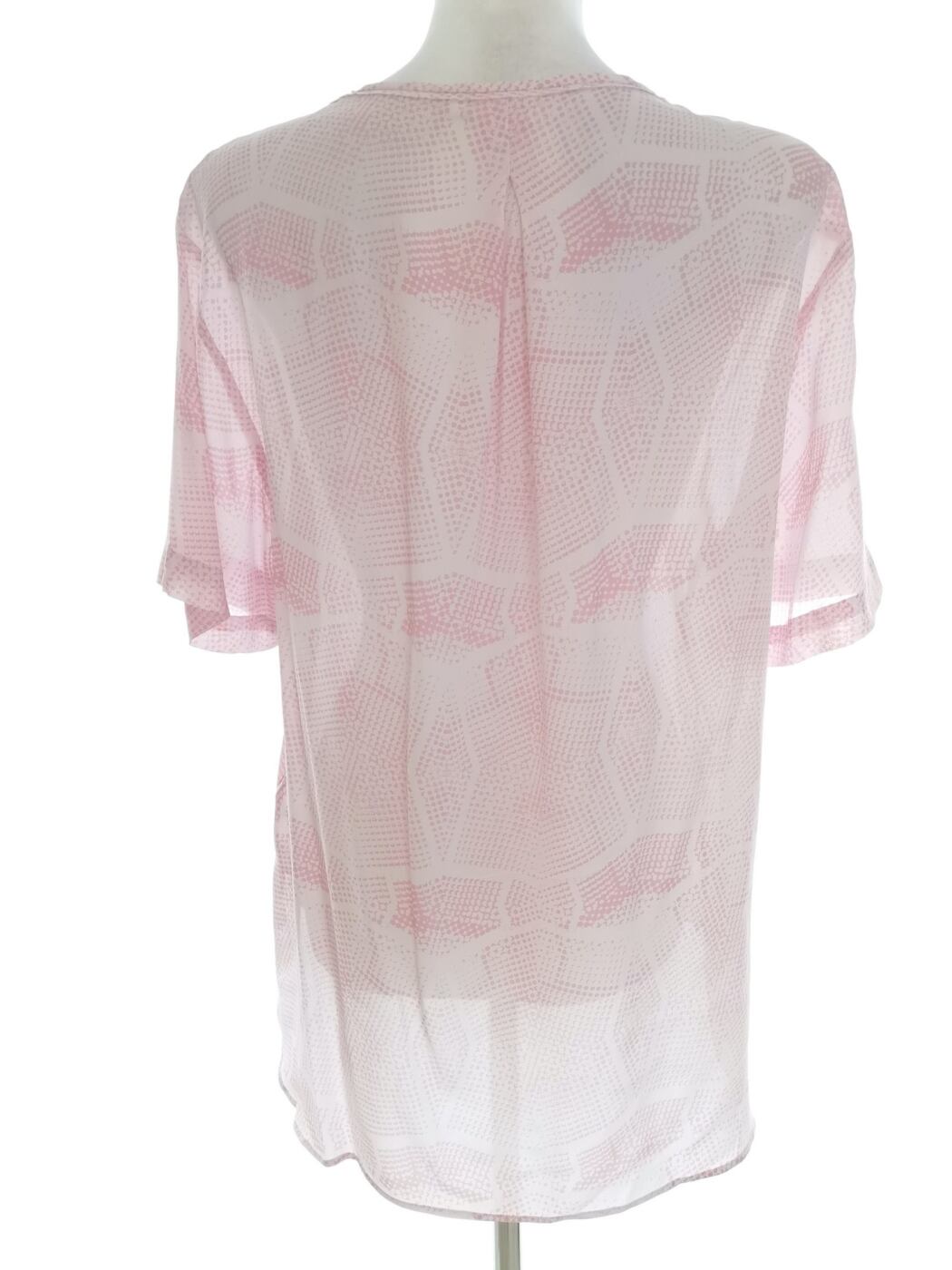 InWear Rozmiar 40 Kolor Różowy Okrągły dekolt Bluzka Krótki rękaw Materiał Wiskoza