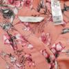 George Rozmiar 18 (46) Kolor Różowy Split Crew Neck Tunika Bluzka Długi rękaw Materiał Wiskoza 100%