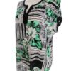 Gerry weber Rozmiar 46/48 Kolor Czarny Split Crew Neck Bluzka Krótki rękaw