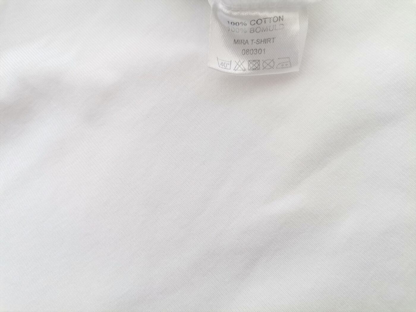 CASSIOPEIA Rozmiar L (50/52) Kolor Biały Okrągły dekolt Tunika Bluzka Krótki rękaw Materiał Bawełna 100% CASSIOPEIA Rozmiar L (50/52) Kolor Biały Okrągły dekolt Tunika Bluzka Krótki rękaw Materiał Bawełna 100%