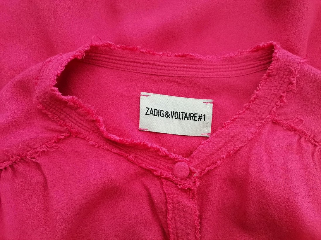 IMG_20220906_142120.jpg Rozmiar M Kolor Różowy Crew Neck Bluzka Popover Guziki Długi rękaw Materiał Wiskoza 100%