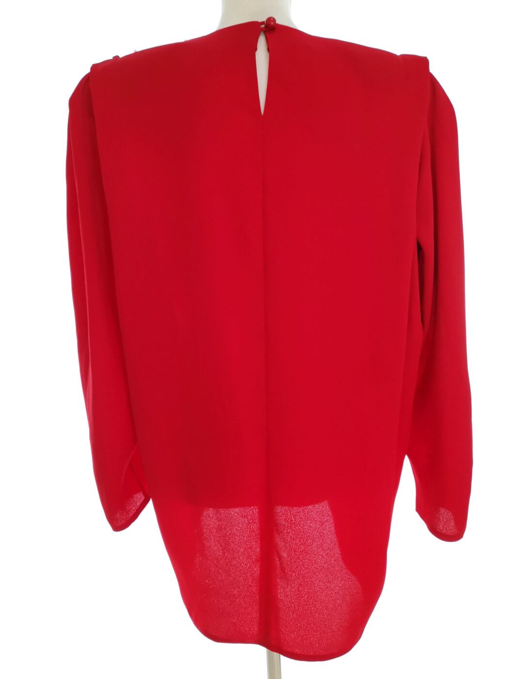 Elinette Rozmiar 40 Kolor Czerwony Crew Neck Tunika Bluzka Długi rękaw Elinette Rozmiar 40 Kolor Czerwony Crew Neck Tunika Bluzka Długi rękaw
