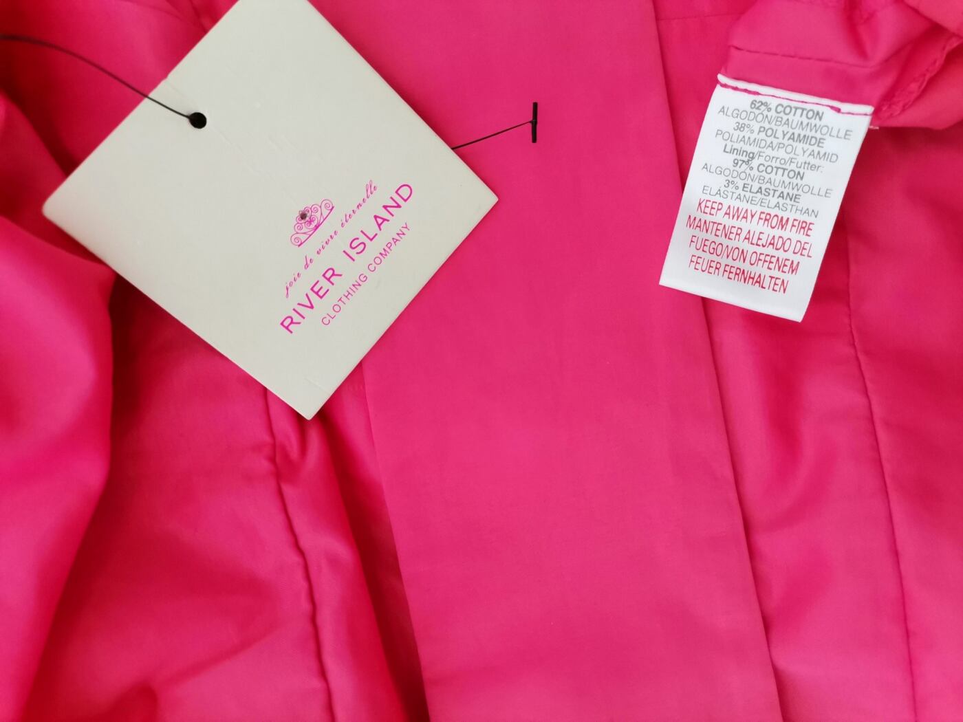 River island Rozmiar 14 (40) Kolor Różowy Na Jedno Ramię Suknia Balowa Sukienka Wieczorowa Bezrękawnik Do Kolan Materiał Bawełna River island Rozmiar 14 (40) Kolor Różowy Na Jedno Ramię Suknia Balowa Sukienka Wieczorowa Bezrękawnik Do Kolan Materiał Bawełna