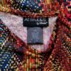 Attitudes By Renee Rozmiar 2XL Kolor Czerwony Romby W serek Tunika Bluzka Rękaw 3/4