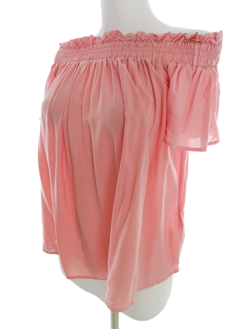 IMG_20220909_120410.jpg Jack Wills Rozmiar 12 (40) Kolor Różowy Odkryte Ramiona Bluzka Krótki rękaw Materiał Wiskoza 100%