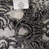 Turnover Rozmiar 38 Kolor Kremowy Paisley Keyhole Crew Neck Bluzka Długi rękaw Materiał Jedwab 100%