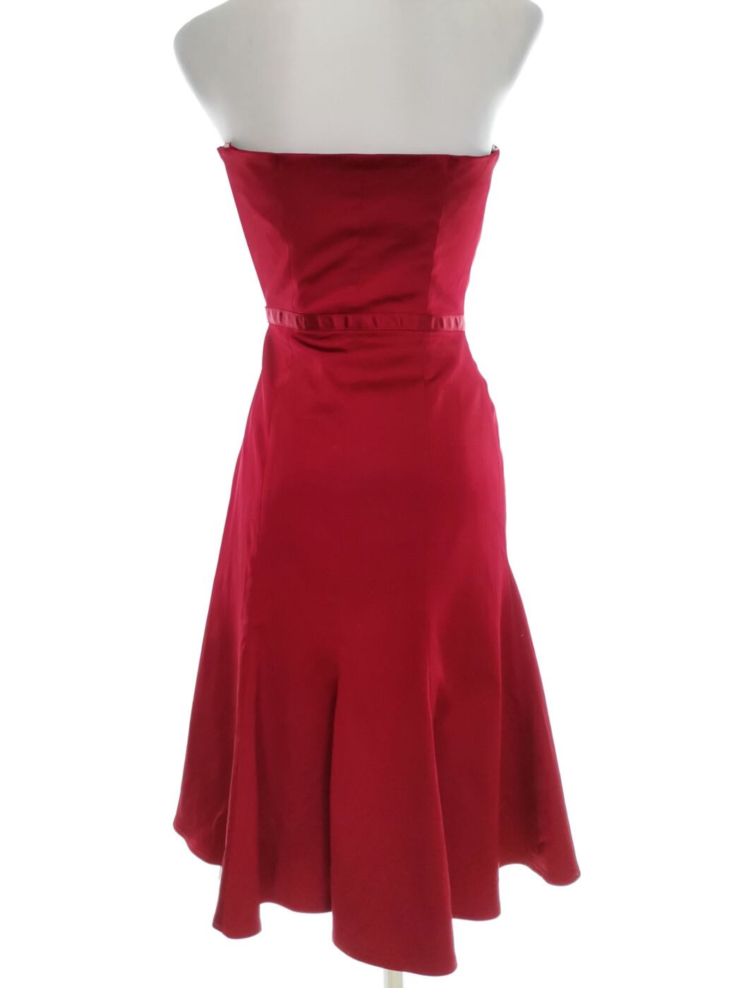 Karen MILLEN Rozmiar 8 (36) Kolor Bordowy Dekolt Serce Suknia Balowa Sukienka Wieczorowa Bezrękawnik Do Kolan Karen MILLEN Rozmiar 8 (36) Kolor Bordowy Dekolt Serce Suknia Balowa Sukienka Wieczorowa Bezrękawnik Do Kolan