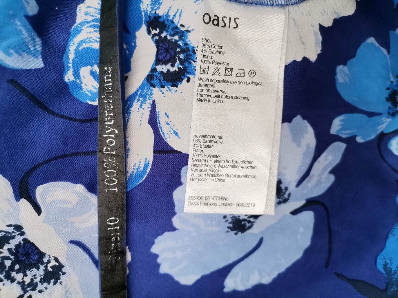 Oasis Rozmiar 10 (36) Kolor Fioletowy Kwadratowy dekolt Sukienka Letnia Bezrękawnik Do Kolan Materiał Bawełna Oasis Rozmiar 10 (36) Kolor Fioletowy Kwadratowy dekolt Sukienka Letnia Bezrękawnik Do Kolan Materiał Bawełna