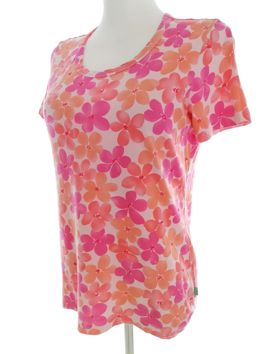 IMG_20220915_124709.jpg Jackpot Rozmiar M Kolor Różowy Okrągły dekolt T-Shirt Krótki rękaw Materiał Organiczna Bawełna 100%