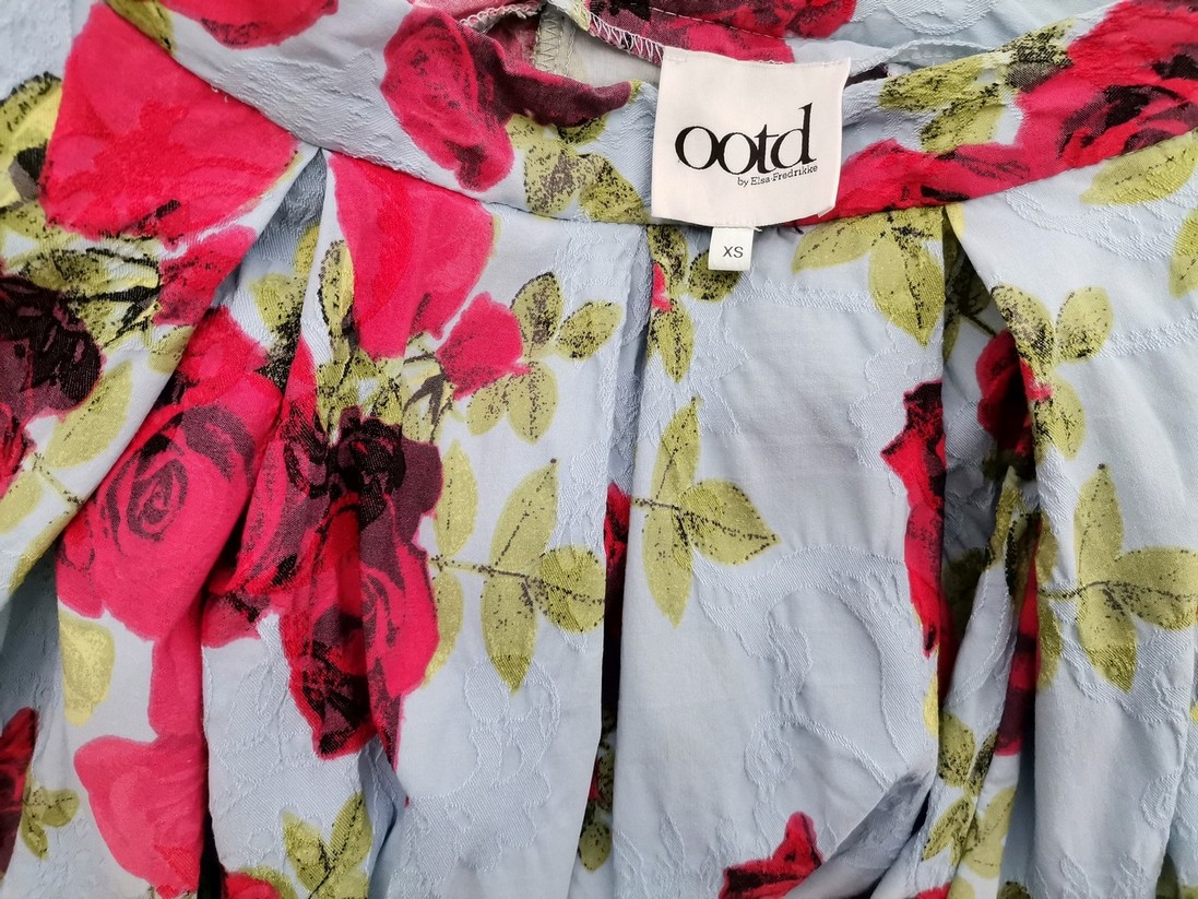ootd by Elsa-Fredrikke Rozmiar XS Kolor Niebieski Spódnica Maxi Długa Materiał Wiskoza