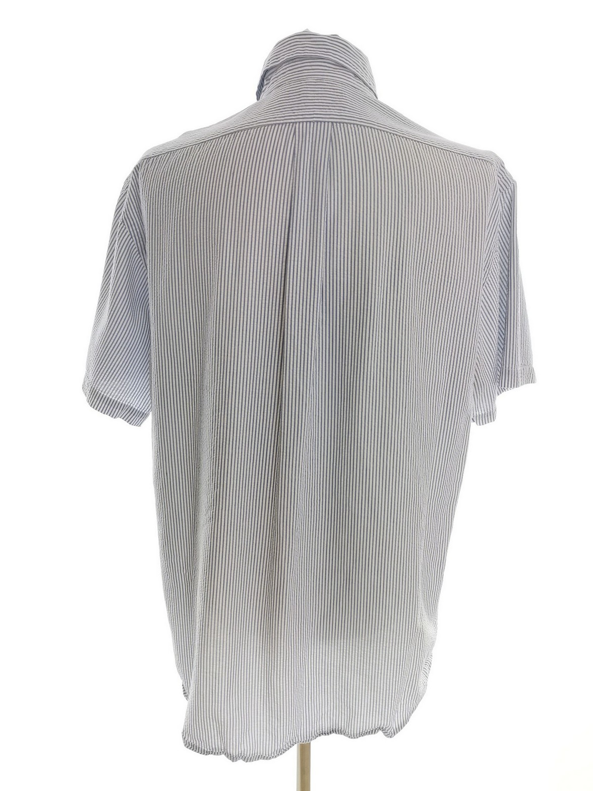 IMG_20220916_102739.jpg Polo Ralph Lauren Rozmiar XXL Kolor Niebieski Pasy Kołnierz Męska Koszula Casual Krótki rękaw Materiał Bawełna 100%