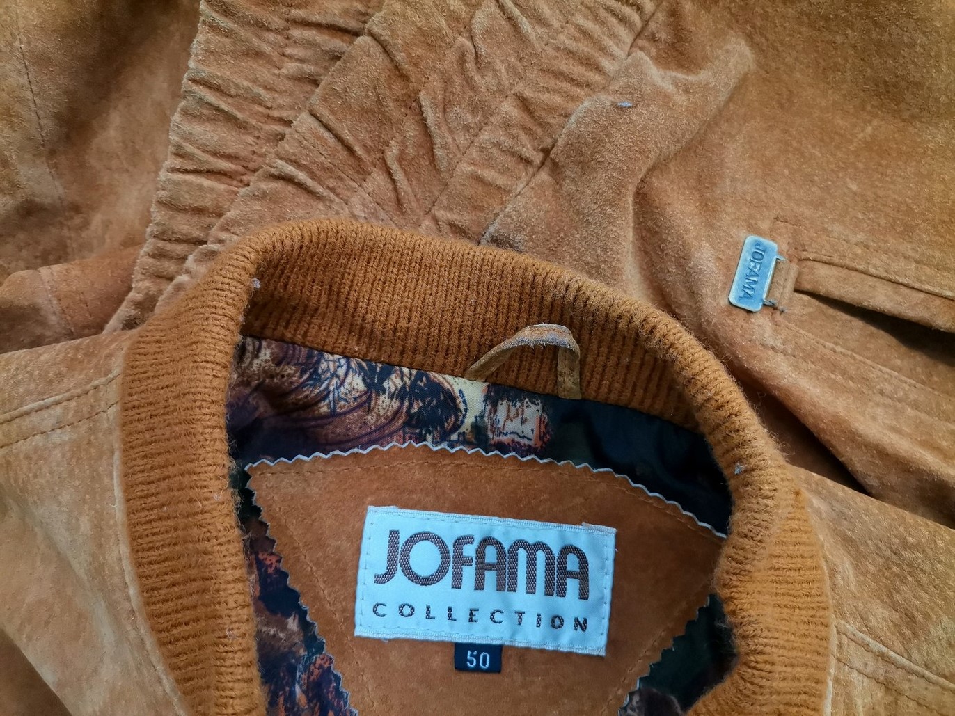 Jofama Rozmiar 50 (XL) Kolor Brązowy Kurtka męska Długi rękaw