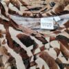 Clothes Line Rozmiar S Kolor Brązowy Panterka Okrągły dekolt Bluzka Krótki rękaw