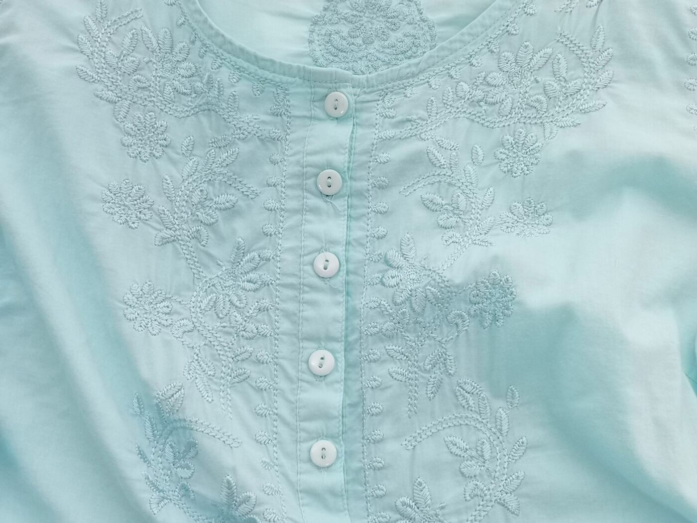 Vintage Rozmiar 46/48 Kolor Niebieski Okrągły dekolt Tunika Bluzka Długi rękaw Materiał Bawełna 100% Vintage Rozmiar 46/48 Kolor Niebieski Okrągły dekolt Tunika Bluzka Długi rękaw Materiał Bawełna 100%