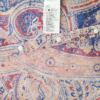 H&m Rozmiar 36 Kolor Beżowy Paisley Kołnierz Bluzka Zapinana Bezrękawnik