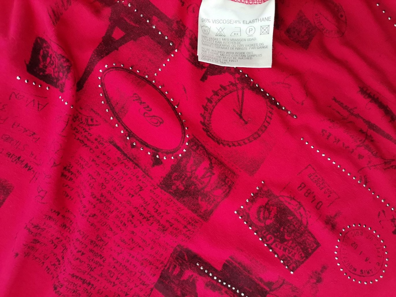 Signature Rozmiar XL Kolor Różowy Drapowany dekolt Tunika Bluzka Długi rękaw Materiał Wiskoza Signature Rozmiar XL Kolor Różowy Drapowany dekolt Tunika Bluzka Długi rękaw Materiał Wiskoza