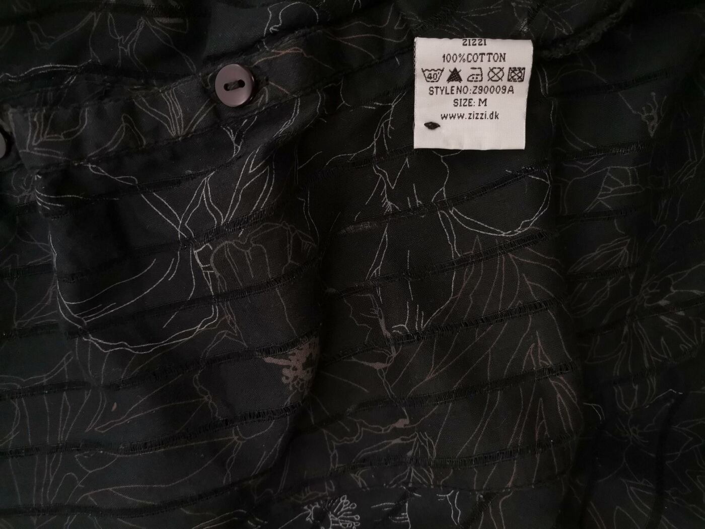 Zizzi Rozmiar M Kolor Czarny Kołnierz Tunika Zapinana Bluzka Bezrękawnik Materiał Bawełna 100%