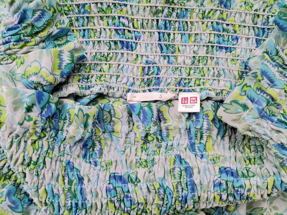 Uniqlo Rozmiar S Kolor Niebieski A-Line Spódnica Do Kolan