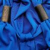 Vintage Rozmiar 42/44 Kolor Niebieski Halter Tunika Bluzka Bezrękawnik
