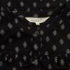 MISS MAYA Rozmiar S Kolor Czarny Romby Crew Neck Bluzka Zapinana Długi rękaw Materiał Wiskoza 100%