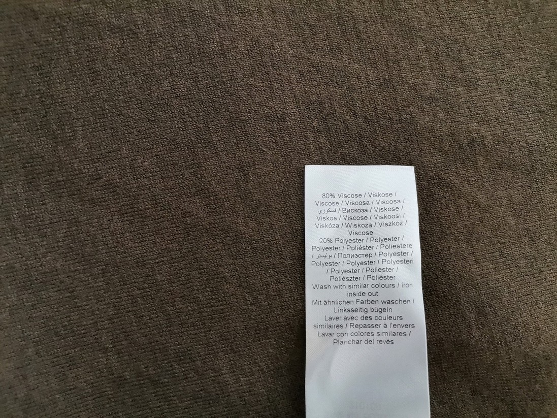 IMG_20220927_112025.jpg Pulz Rozmiar XL Kolor Brązowy W serek Bluzka Bezrękawnik Materiał Wiskoza