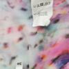 Erfo Original Rozmiar 38 Kolor Różowy Panterka Split Crew Neck Tunika Zapinana Bluzka Rękaw 3/4