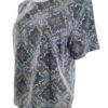 Gant Rozmiar 40 Kolor Niebieski Crew Neck Bluzka Krótki rękaw Materiał Lyocell 100%