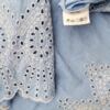 MISS MAYA Rozmiar XL Kolor Niebieski W serek Tunika Bluzka Rękaw 3/4 Materiał Bawełna 100%