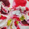 Twenty one Rozmiar M Kolor Purpurowy Crew Neck Bluzka Popover Guziki Krótki rękaw Materiał Rayon
