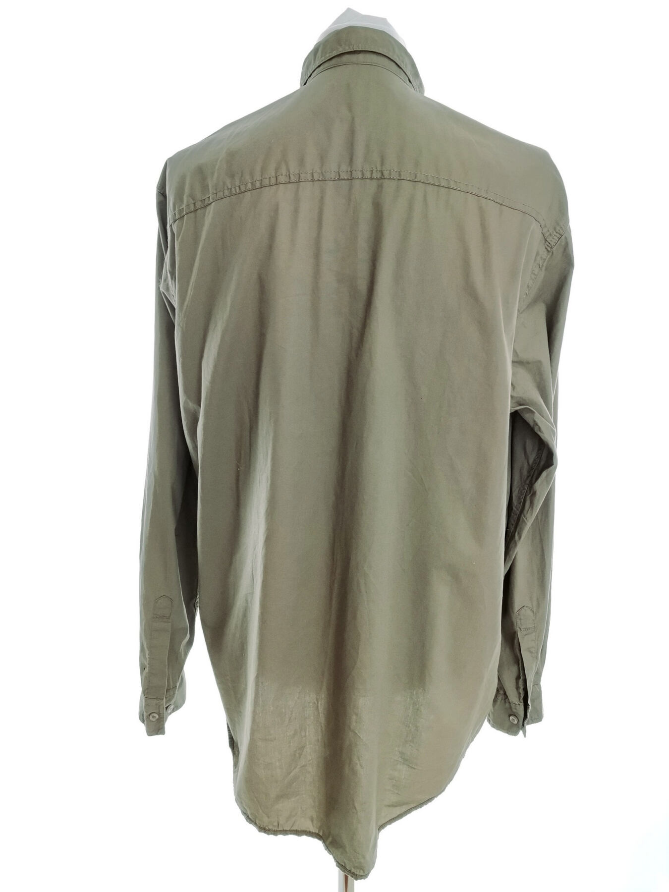 IMG_20221005_133239.jpg MyWear Rozmiar XXL Kolor Khaki Kołnierz Męska Koszula Casual Długi rękaw Materiał Bawełna 100%