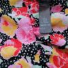 Topshop Rozmiar 8 (36) Kolor Czarny Crew Neck Bluzka Rękaw 3/4