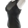 Lululemon Rozmiar 2 (36) Kolor Czarny Crew Neck Bluzka Bezrękawnik