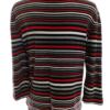BETTY BARCLAY Rozmiar 42 Kolor Szary Pasy Split Crew Neck Bluzka Rękaw 3/4 Materiał Bawełna 100%